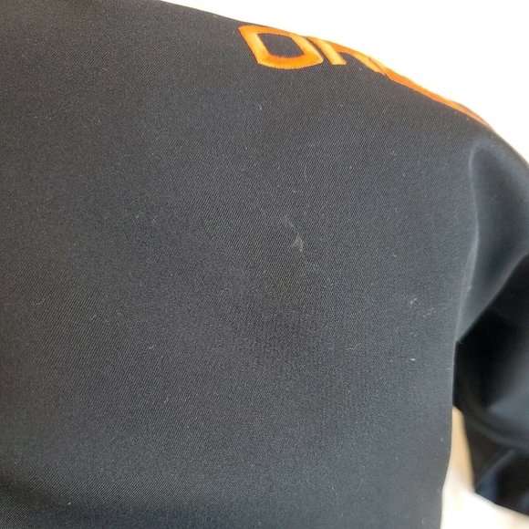 Columbia Mens Jacket M Black Blue Full Zip High Neck Oregon Beavers - Picture 11 of 12